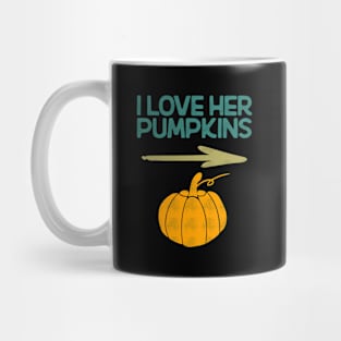 I Love Her Pumpkins Mug